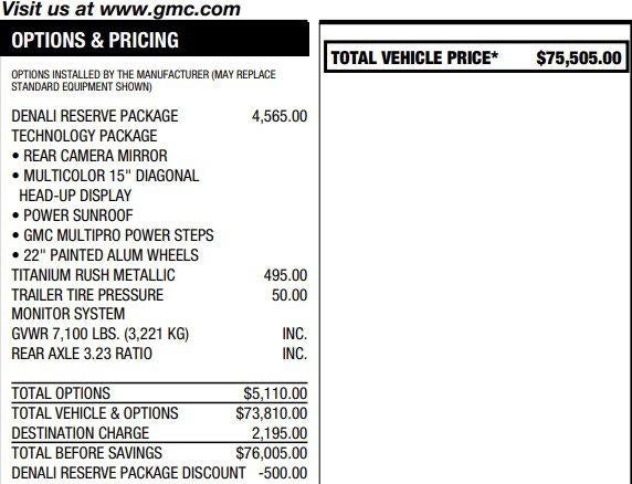 2025 GMC Sierra 1500 Denali