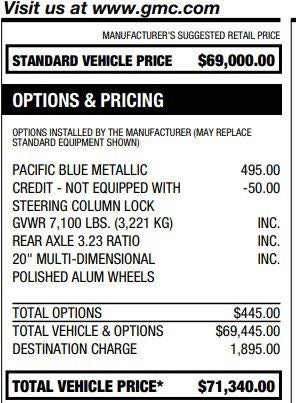 2023 GMC Sierra 1500 Denali