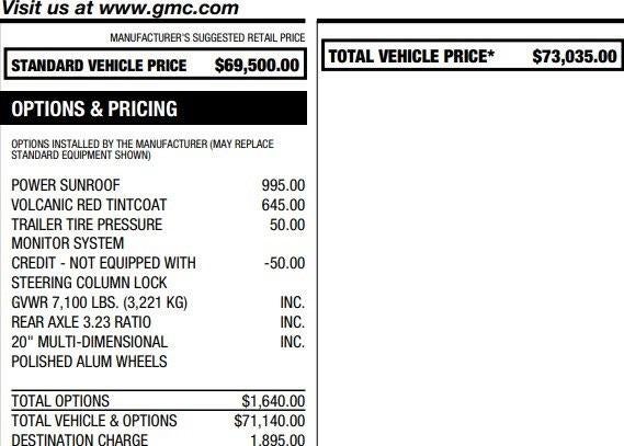 2023 GMC Sierra 1500 Denali