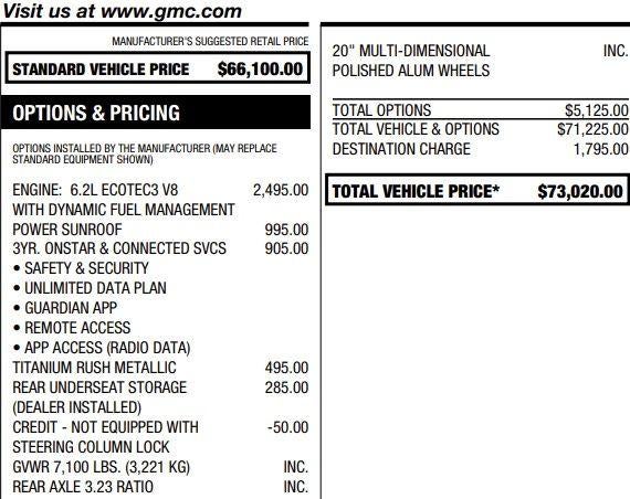 2022 GMC Sierra 1500 Denali