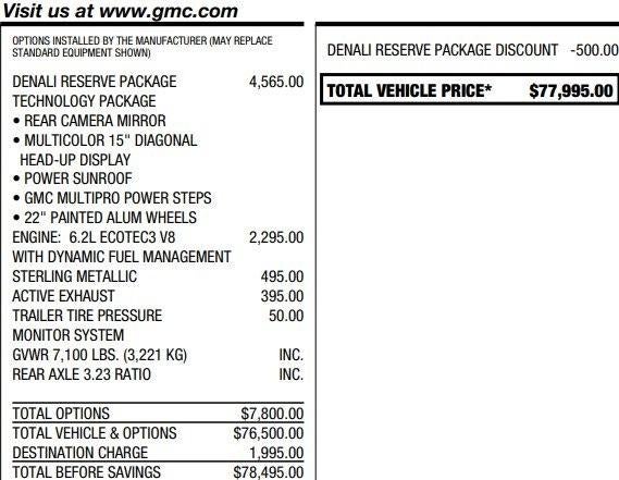 2025 GMC Sierra 1500 Denali