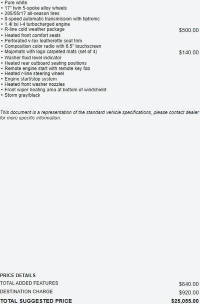 2020 Volkswagen Jetta 1.4T R-Line