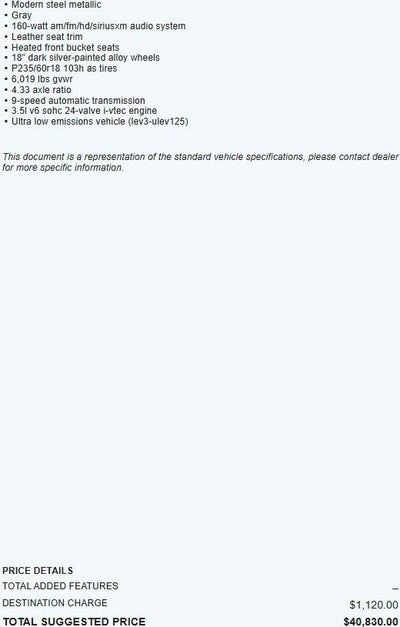 2019 Honda Odyssey EX-L