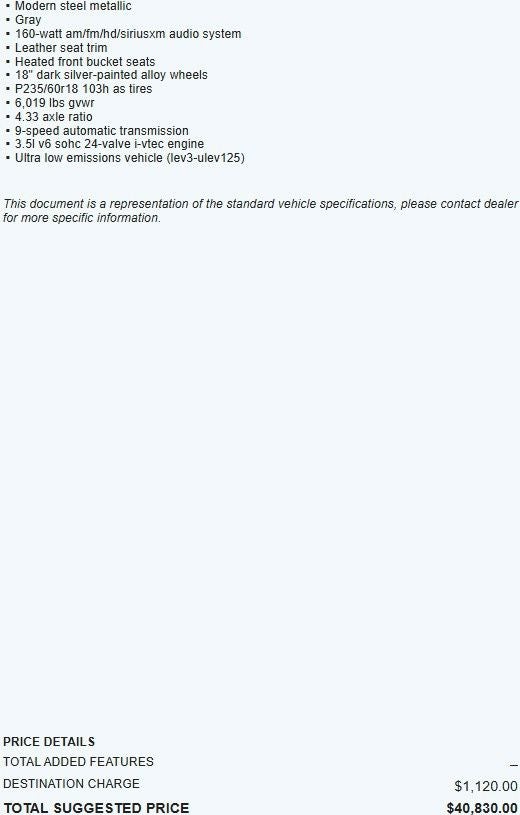 2019 Honda Odyssey EX-L