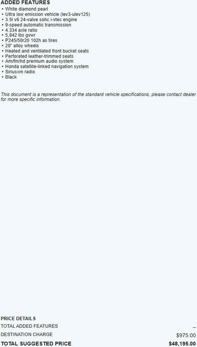 2017 Honda Pilot Elite