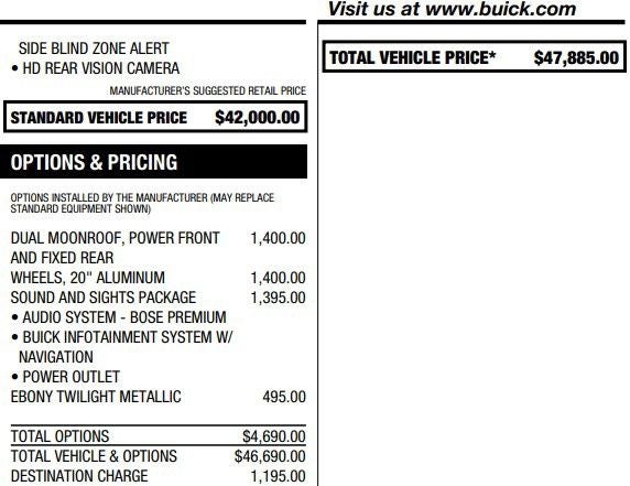 2020 Buick Enclave Essence