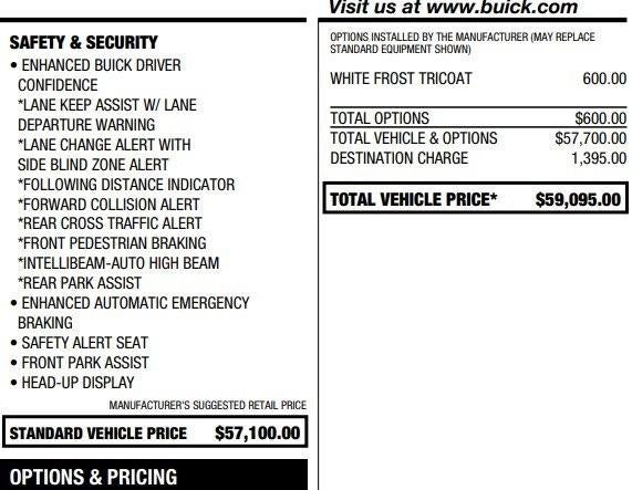 2023 Buick Enclave Avenir