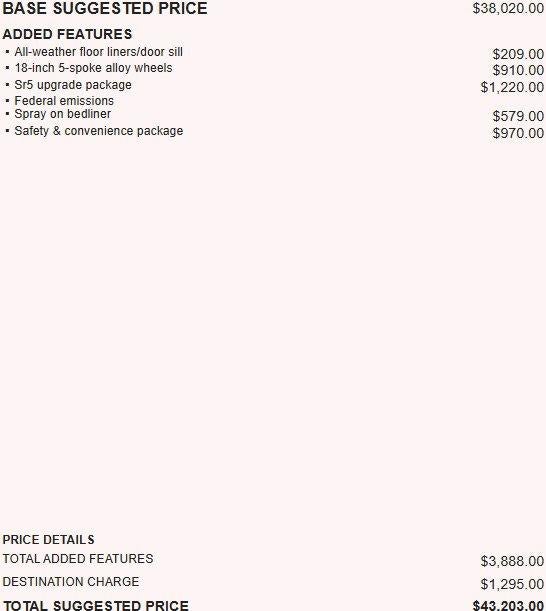 2016 Toyota Tundra 4WD Truck SR5