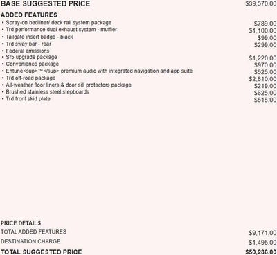 2018 Toyota Tundra 4WD SR5