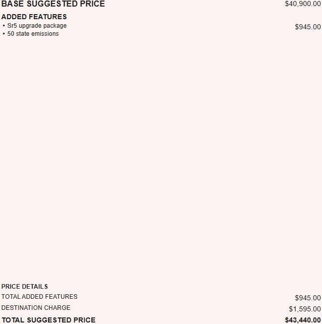 2020 Toyota Tundra 4WD SR5