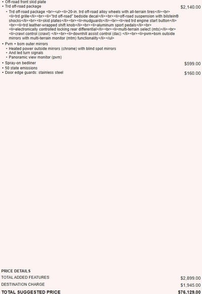 2025 Toyota Tundra Hybrid 1794 Edition CrewMax 5.5' Bed