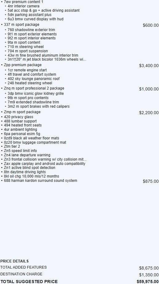 2025 BMW X3 30 xDrive