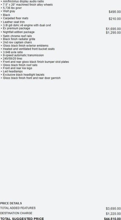 2021 Kia Telluride EX