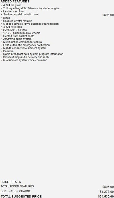 2022 Mazda Mazda CX-5 2.5 S Premium Package