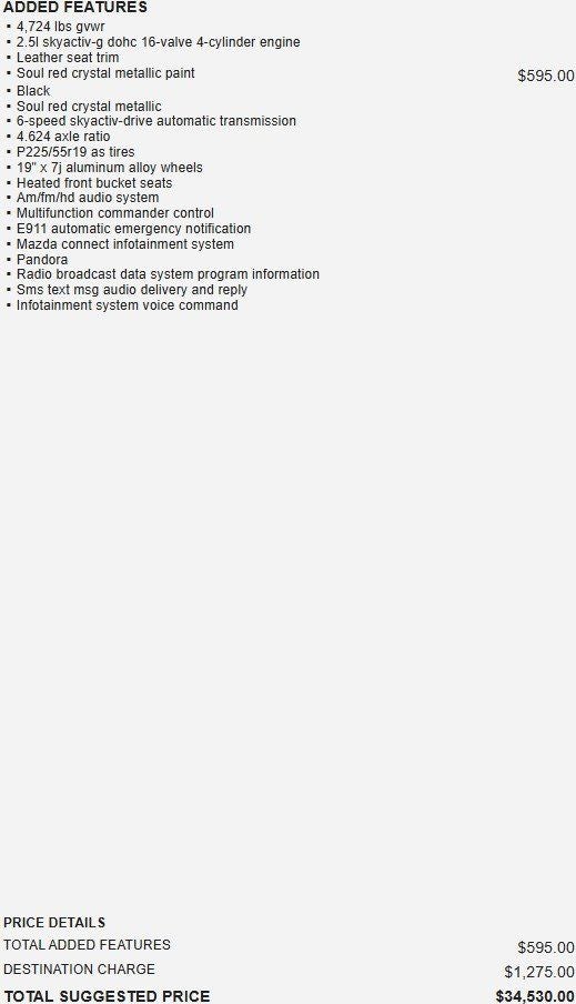 2022 Mazda Mazda CX-5 2.5 S Premium Package