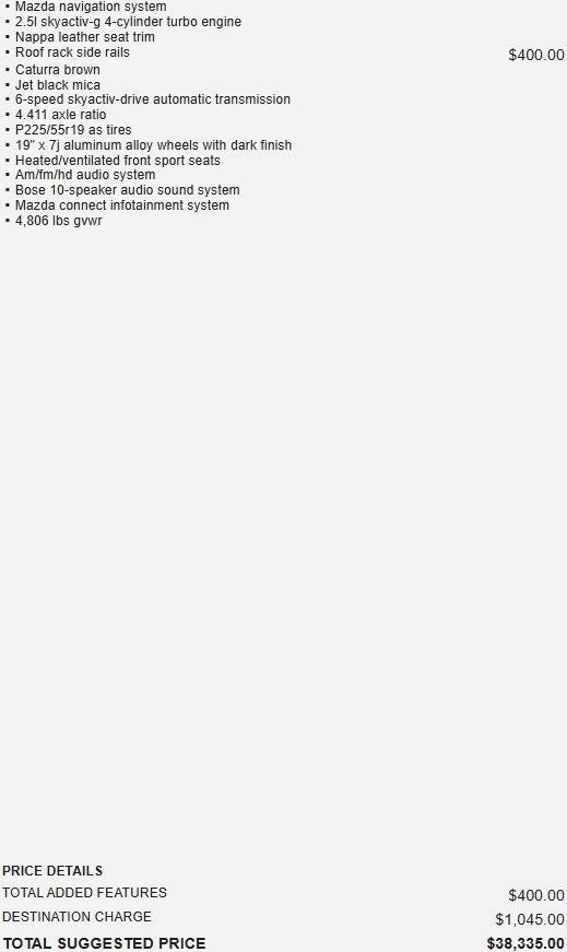 2019 Mazda Mazda CX-5 Signature