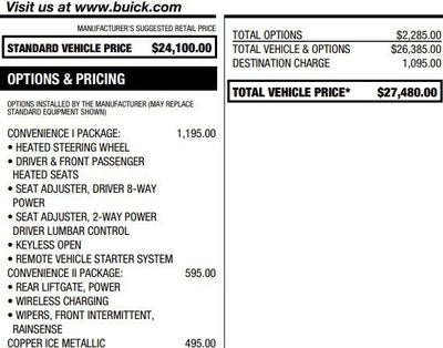 2024 Buick Envista Sport Touring