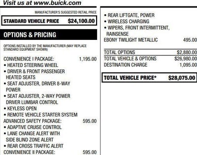 2024 Buick Envista Sport Touring