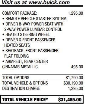 2024 Buick Encore GX Sport Touring