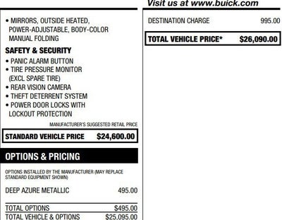2020 Buick Encore Preferred
