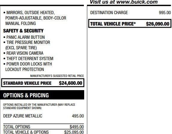 2020 Buick Encore Preferred