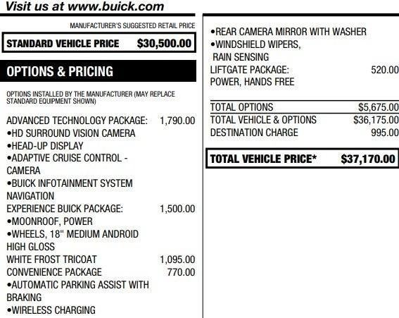 2020 Buick Encore GX Essence