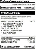 2025 Chevrolet Trax 2RS