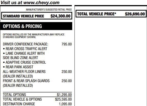 2025 Chevrolet Trax ACTIV
