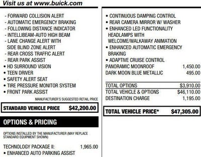 2021 Buick Envision Avenir