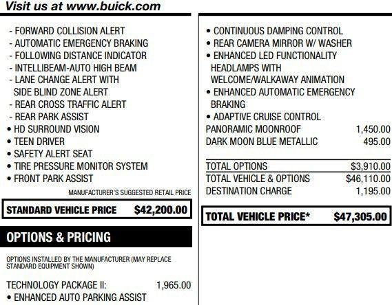 2021 Buick Envision Avenir