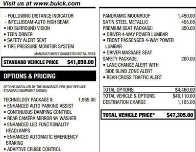 2022 Buick Envision Avenir