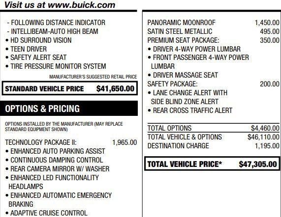 2022 Buick Envision Avenir
