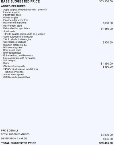 2020 BMW 5 Series 530i