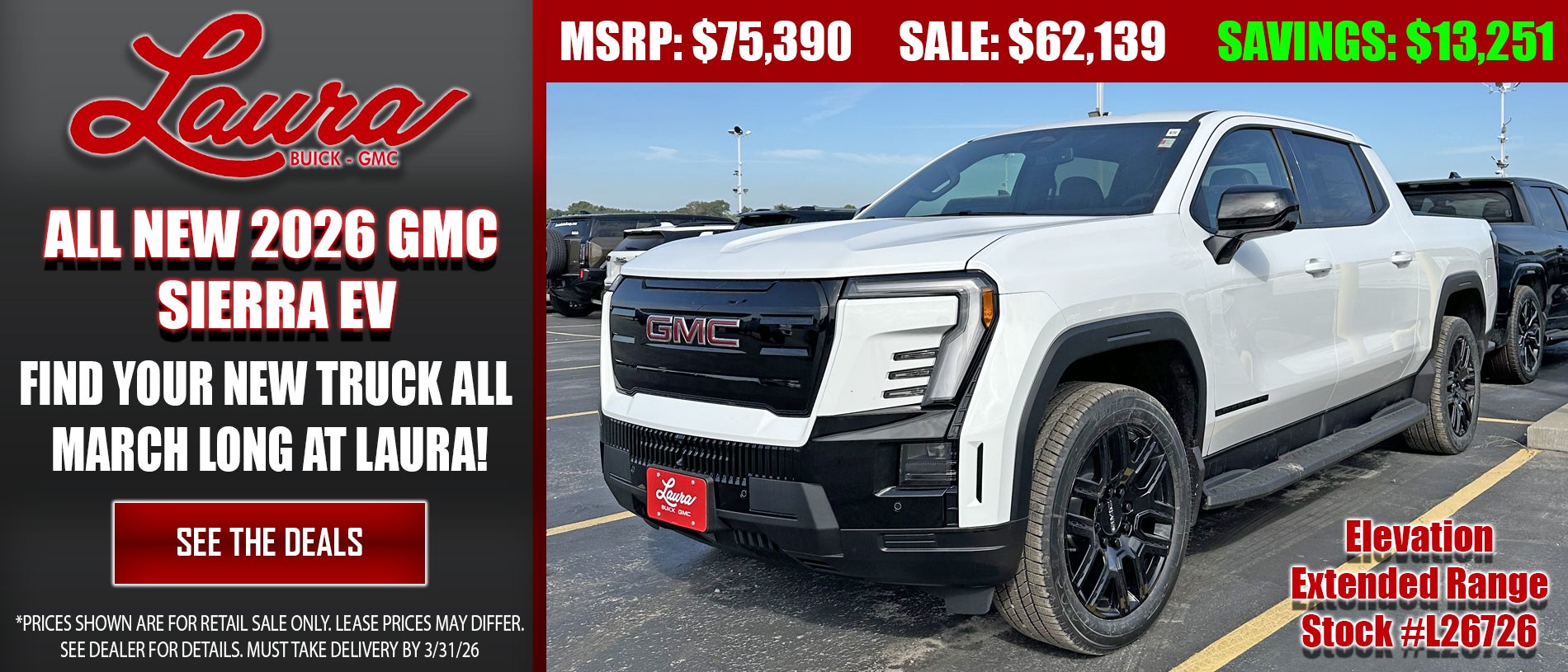 See our inventory of 2025 GMC Sierra EV Electric Trucks