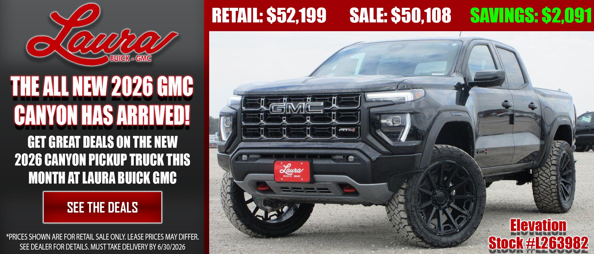 Search new Canyon trucks