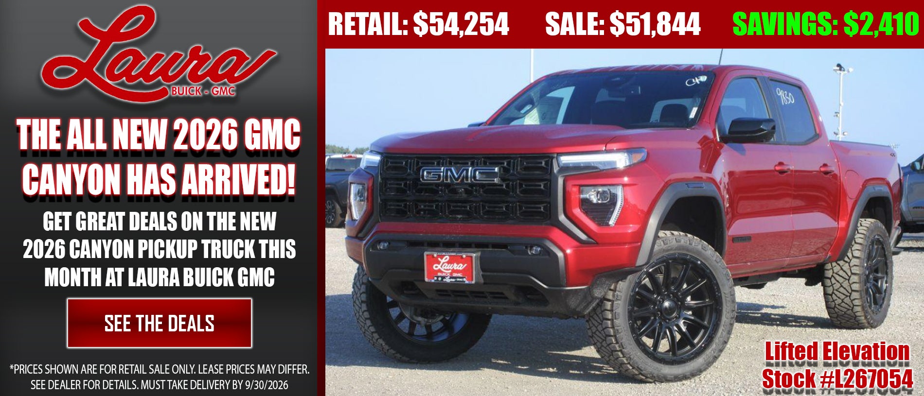 Search new Canyon trucks