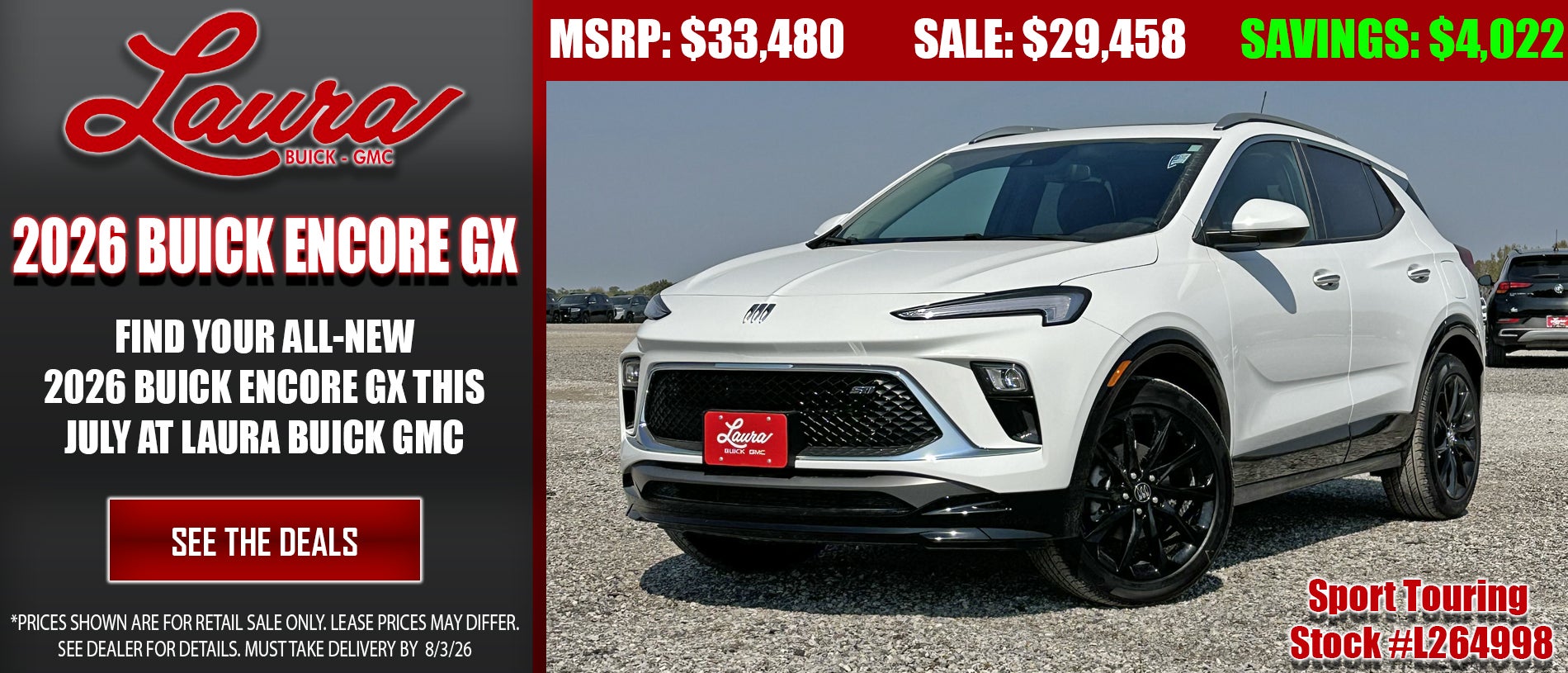 Search new Encore GX SUVs