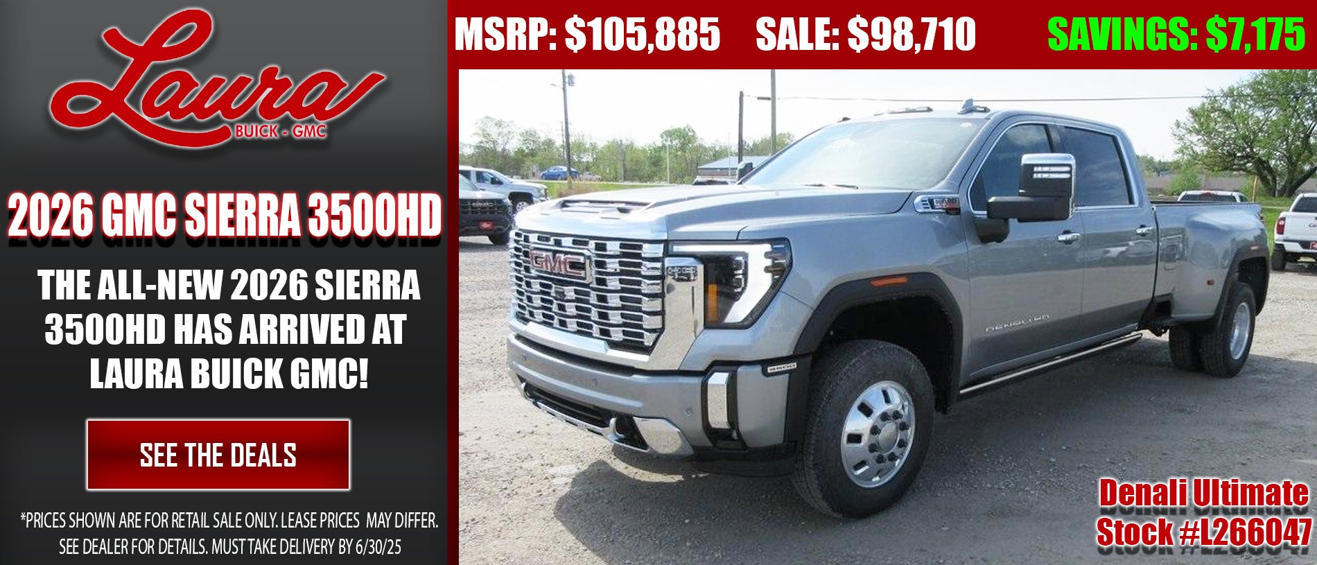 Search our inventory of 2025 GMC Sierra 3500HD Trucks