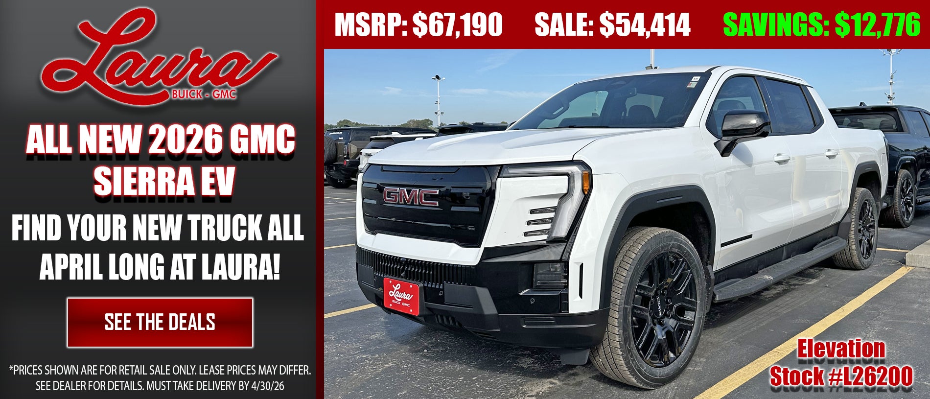 See our inventory of 2025 GMC Sierra EV Electric Trucks