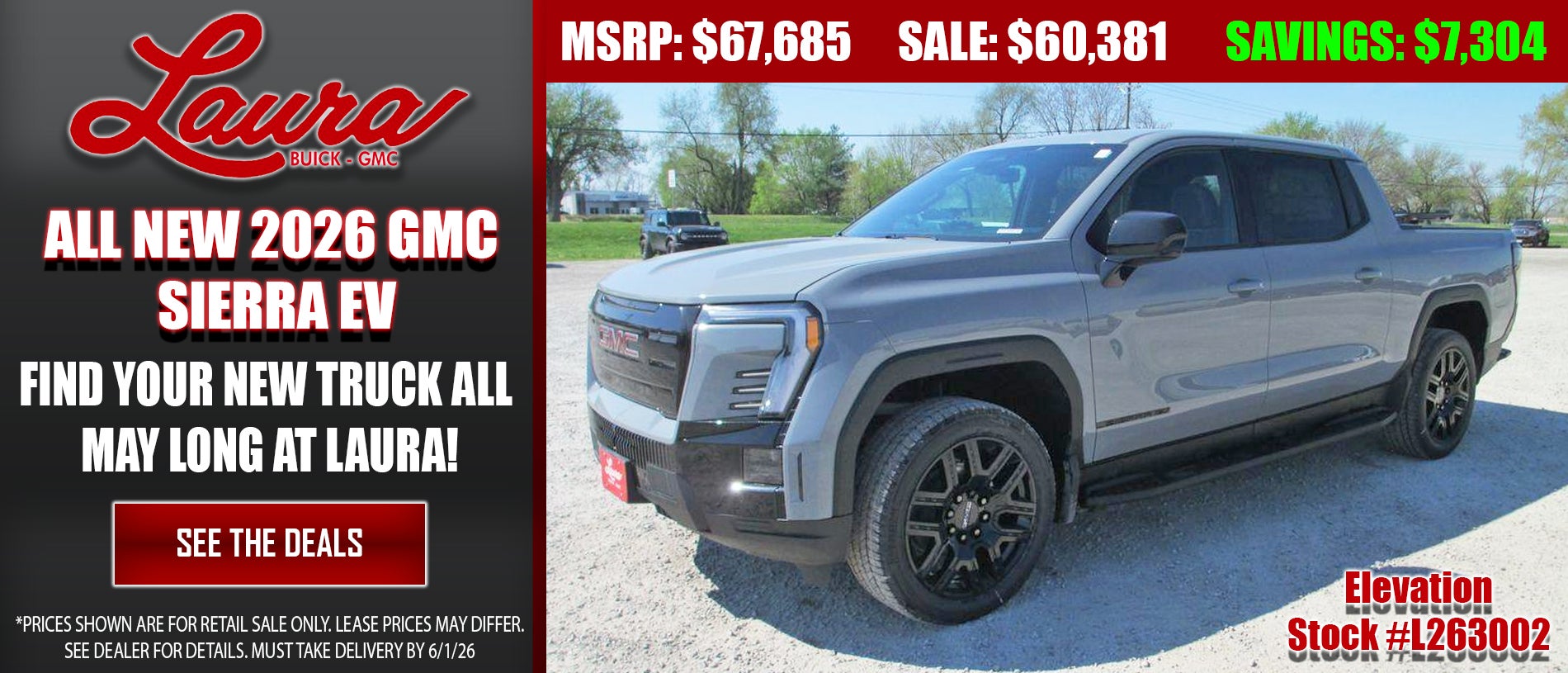 See our inventory of 2025 GMC Sierra EV Electric Trucks