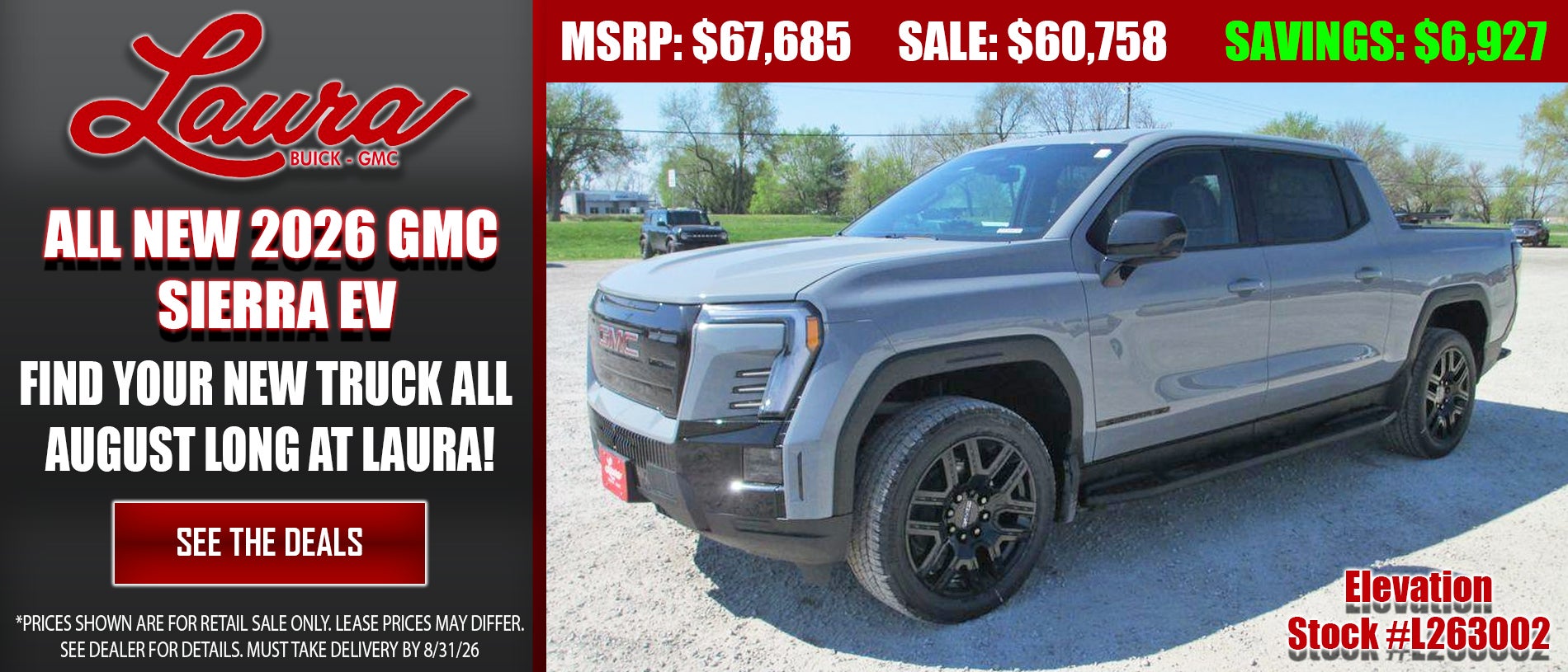See our inventory of 2025 GMC Sierra EV Electric Trucks