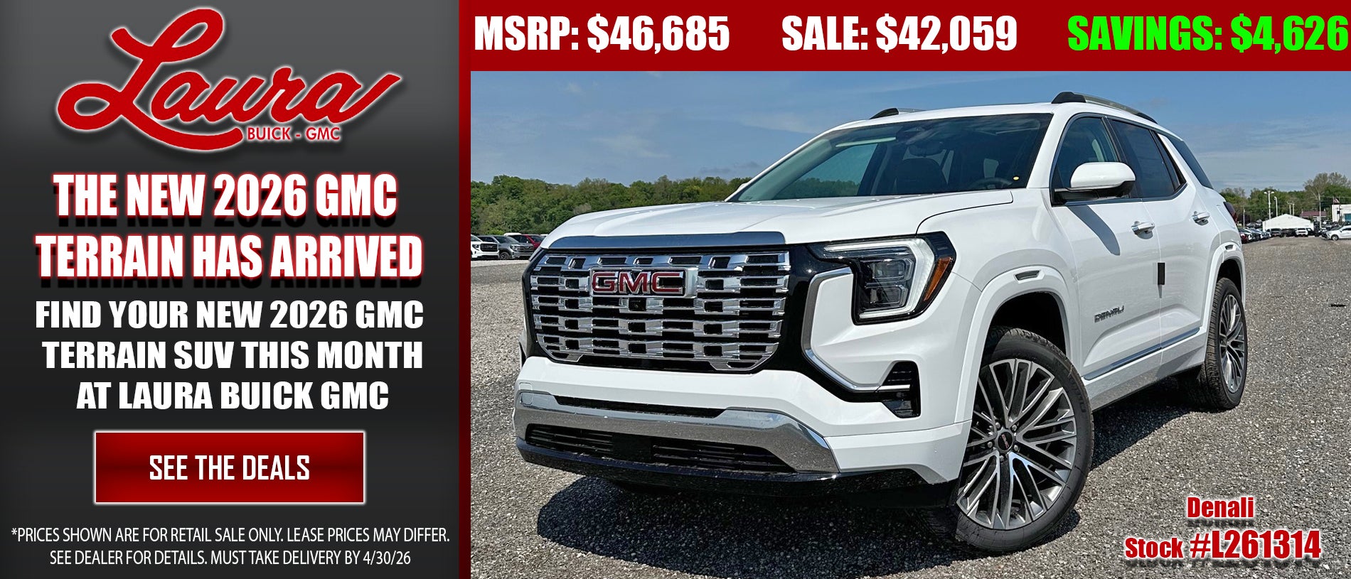 Search 2025 GMC Terrain SUVs