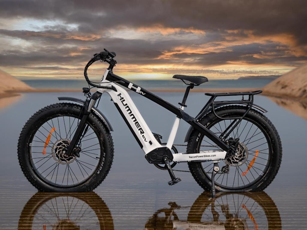 HUMMER EV Ebike in water