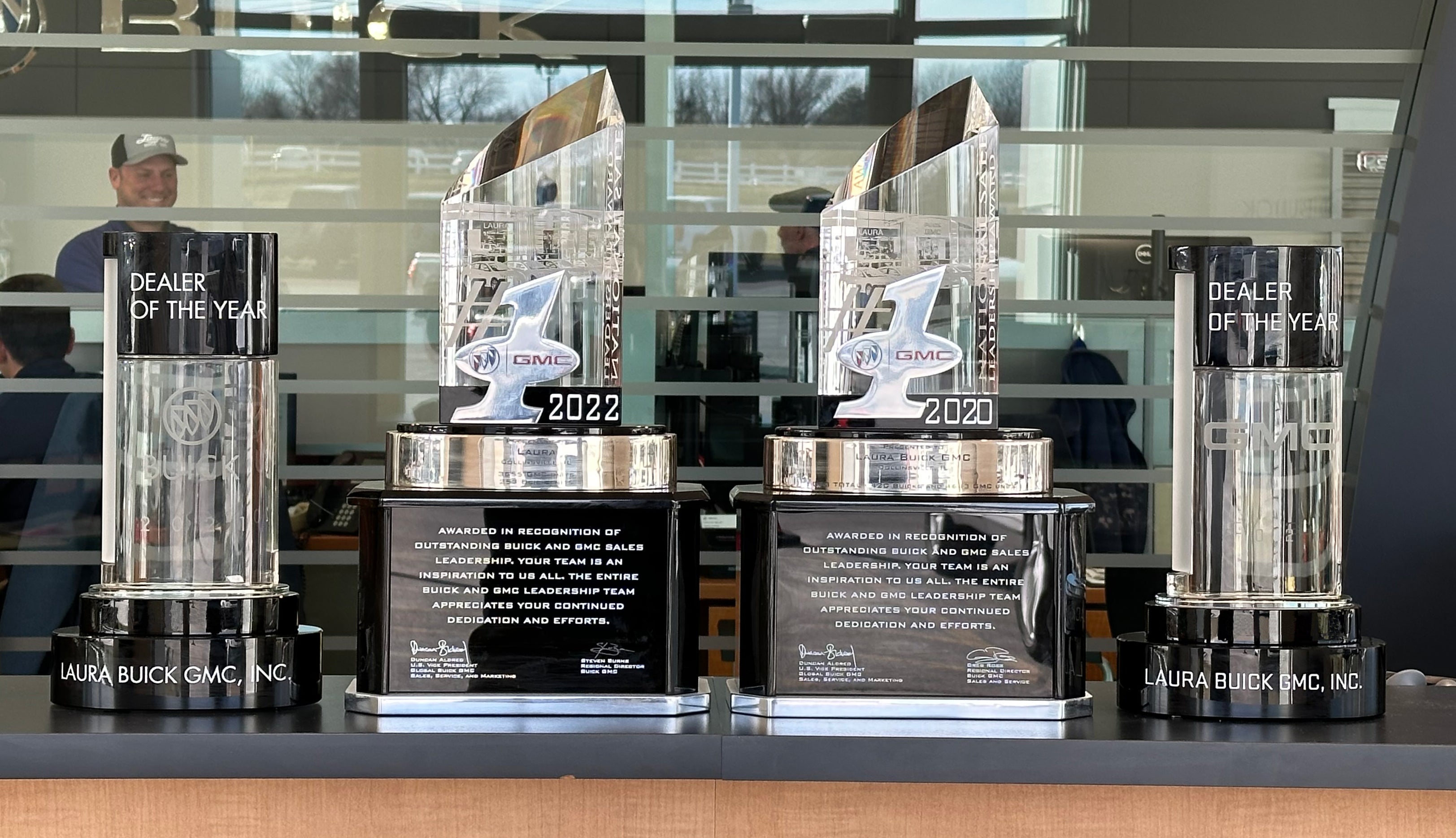 Laura Buick GMC Dealer of the Year Awards